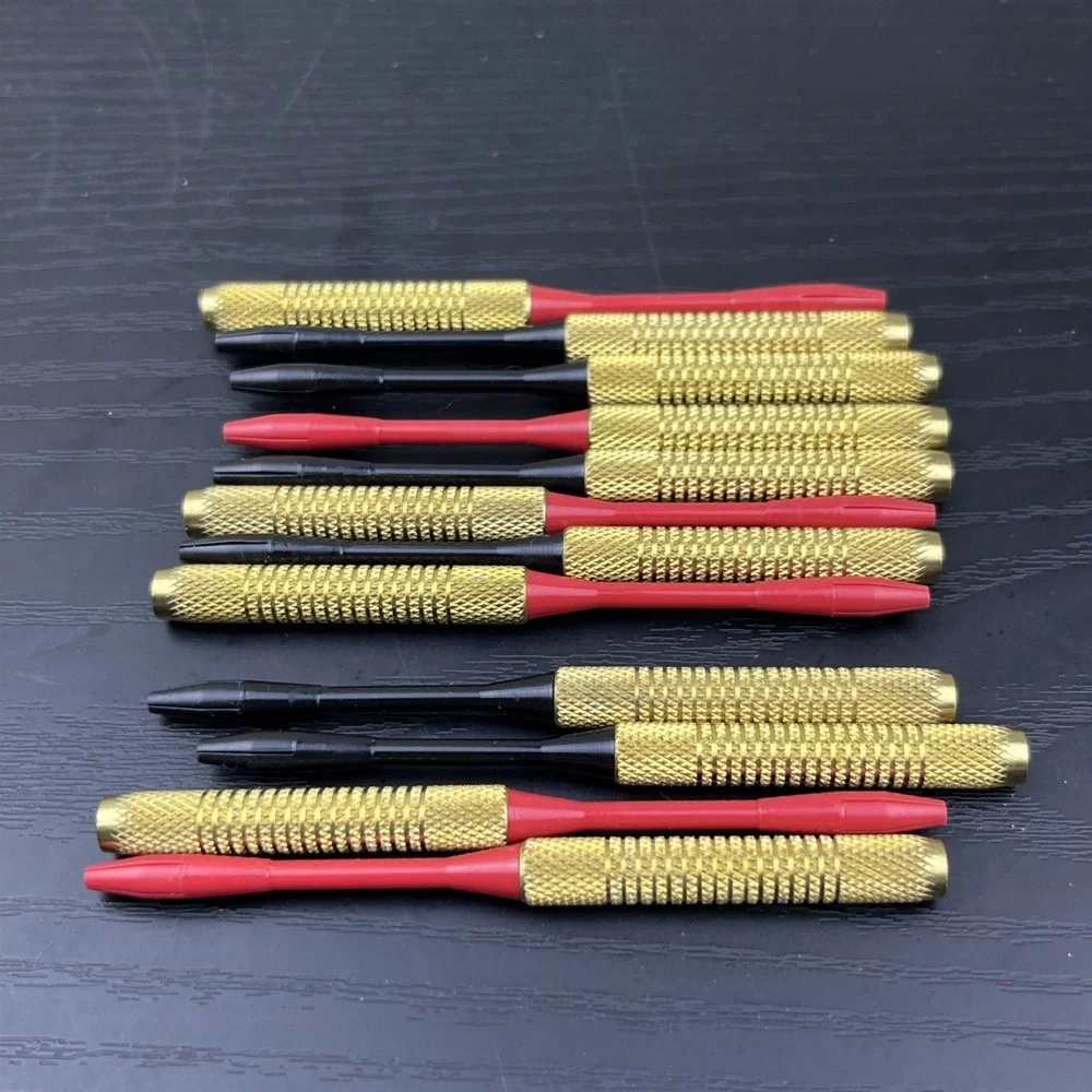 Gold Metal Dart‎ Shafts Lot Black Red Hard Tip Dart Accessories
